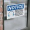 Signmission Please Respect Our Neighbors Sign With Symbol, 7 in W x Rectangle, Vinyl Decal OS-2PACK-NS-D-57-L-17569 - alternate 2